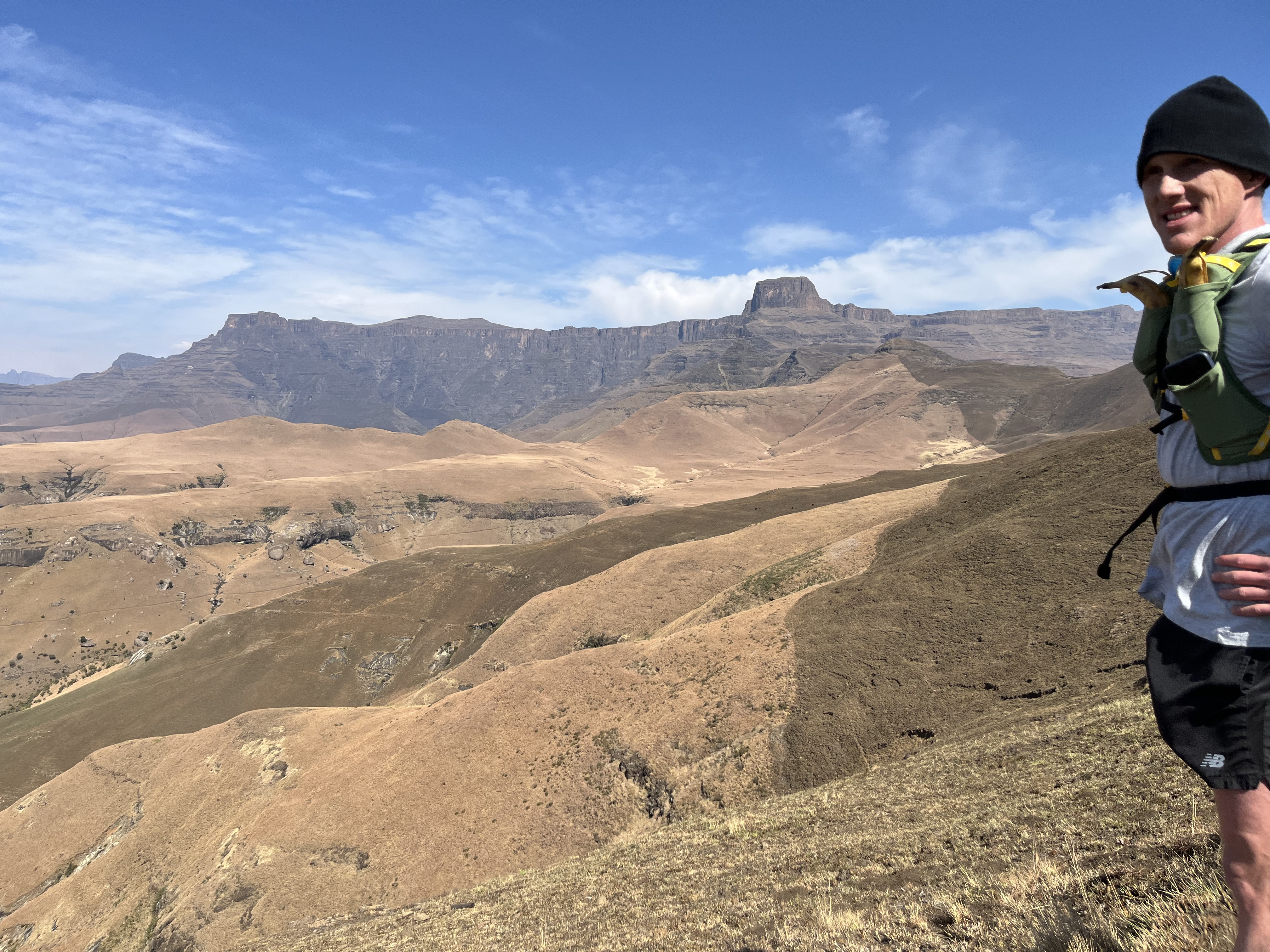 Our home for tonight slowly coming closer