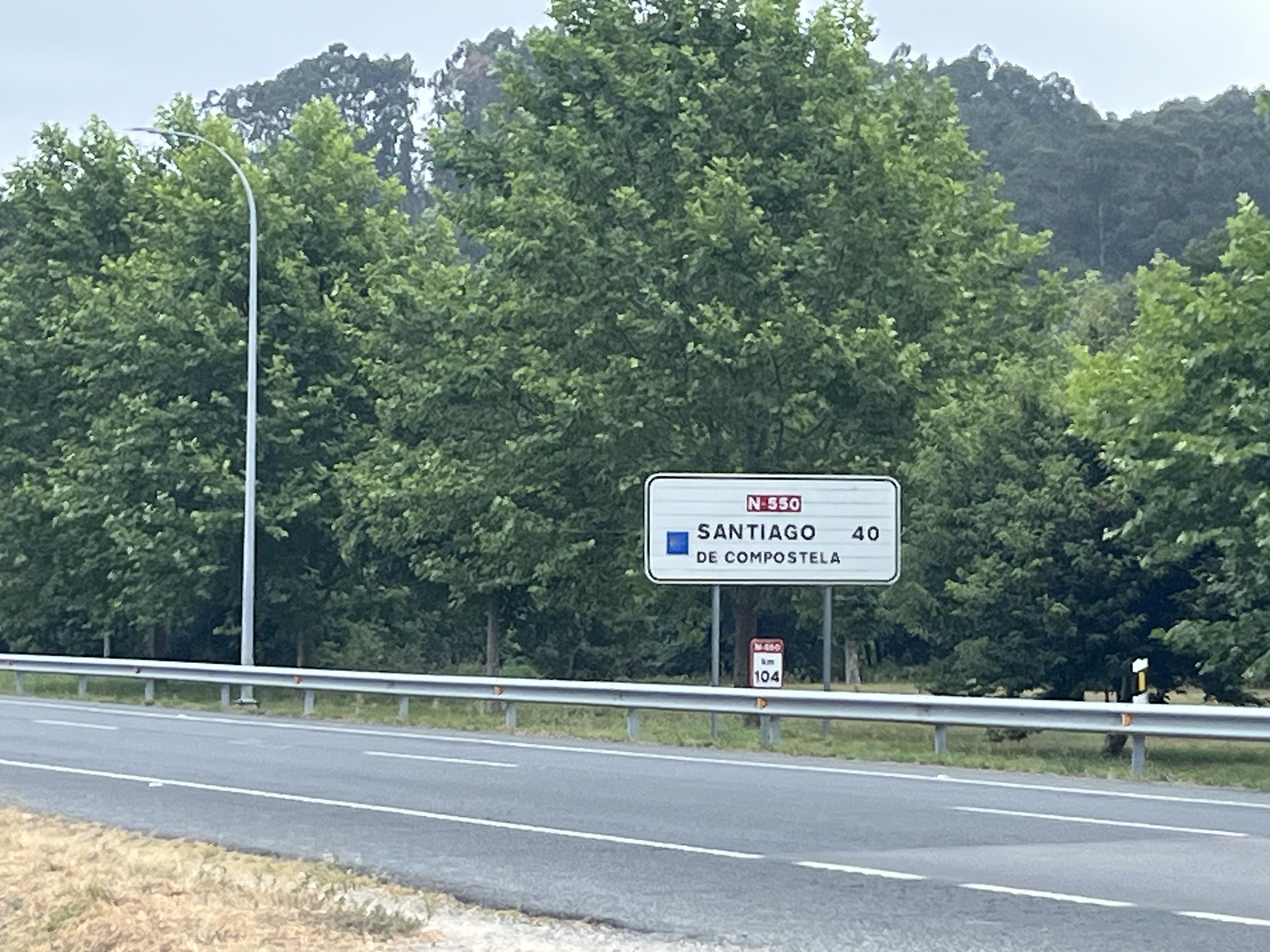 We’re getting closer. Taking the highway shaves off about 15km, no thanks. 