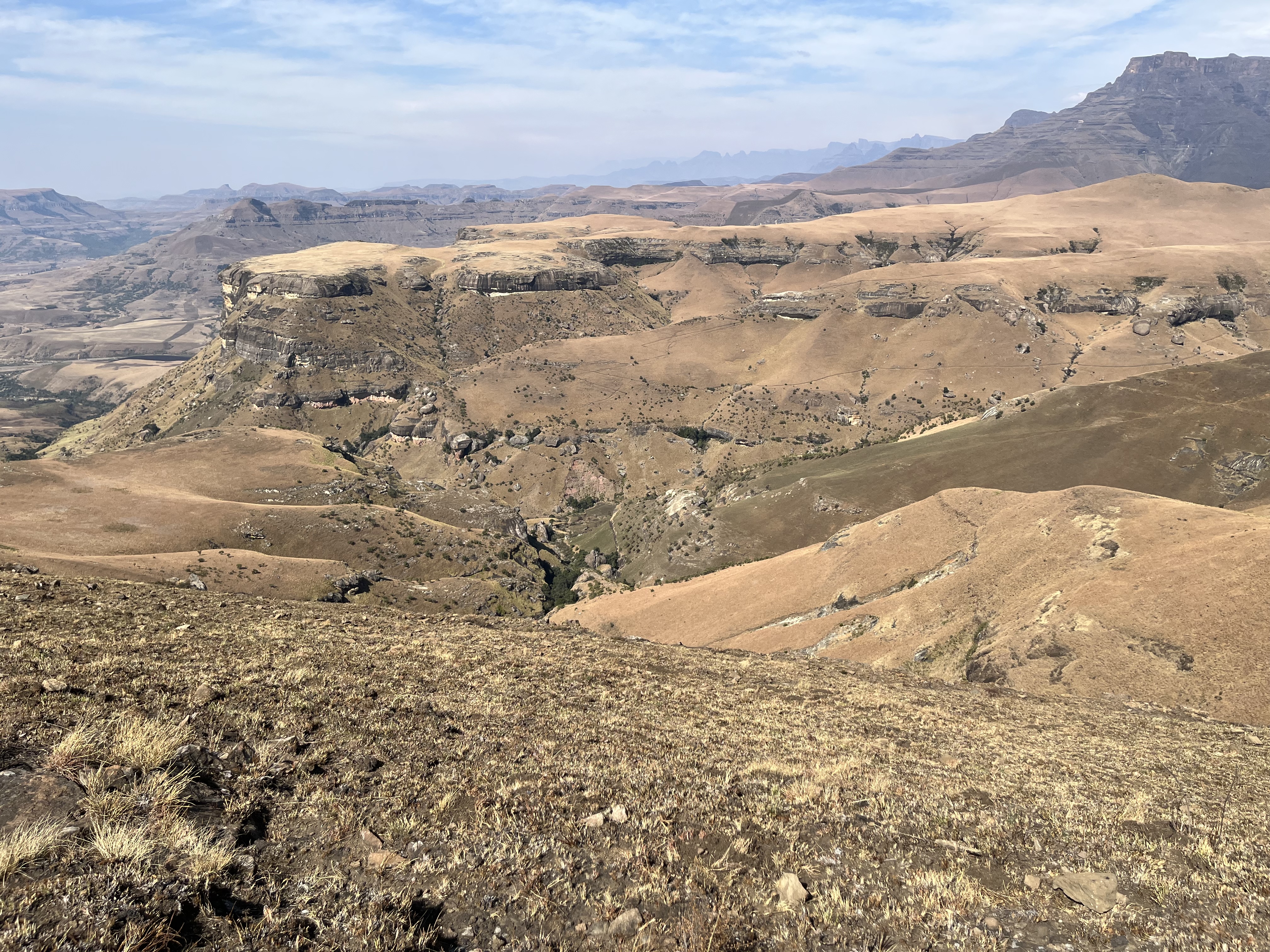 View from the top of the crack