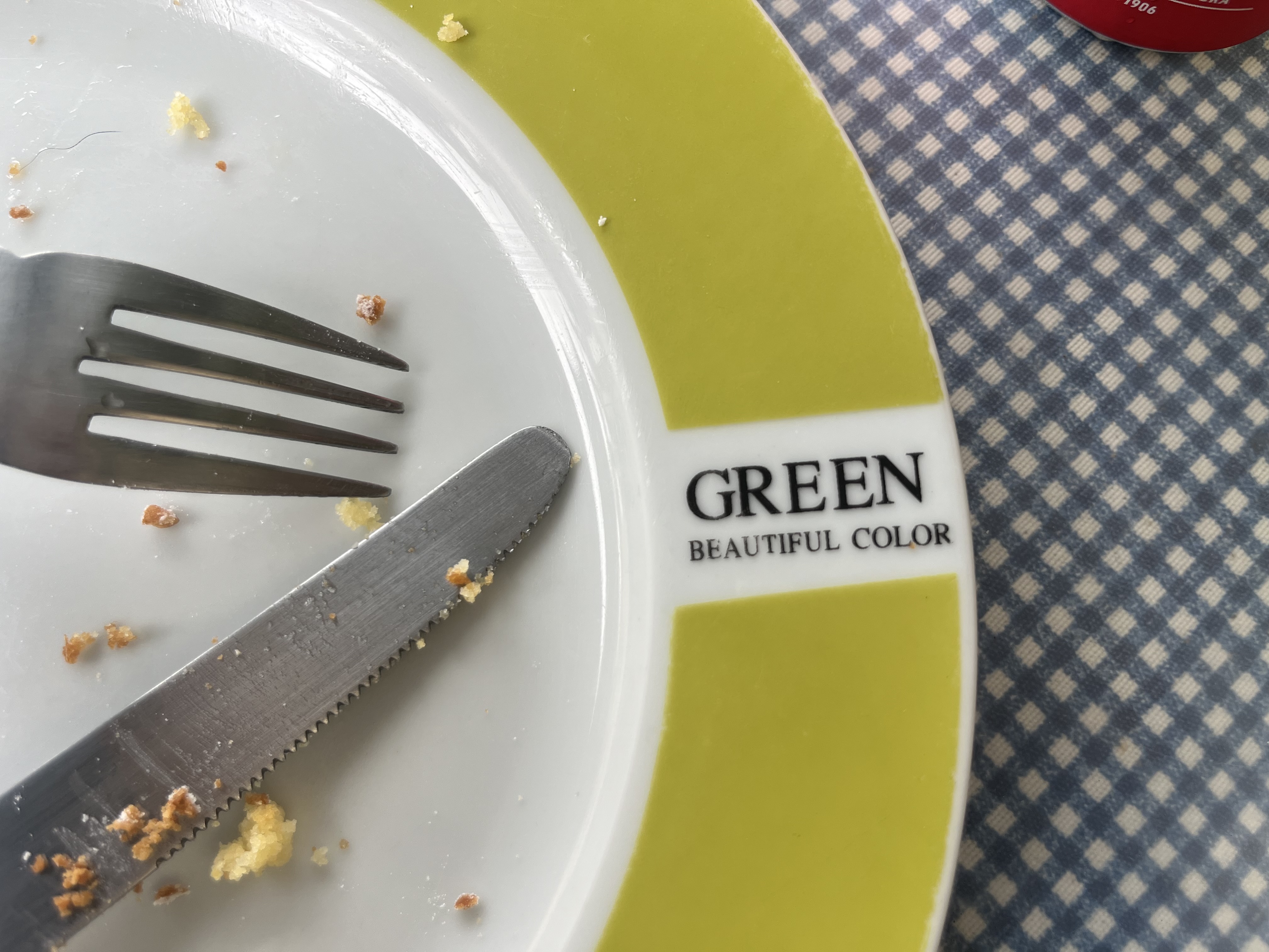 My lunch plate, um yeah…