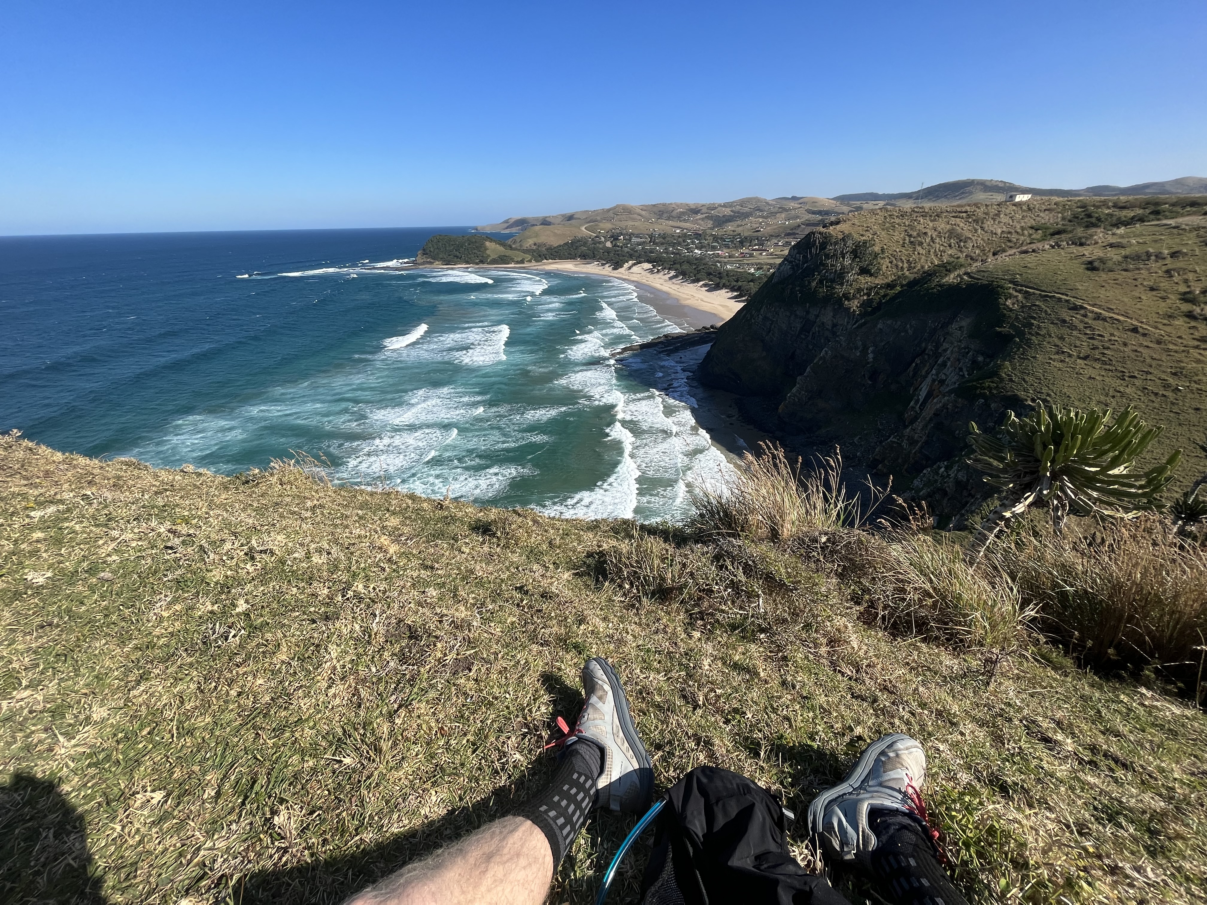 Lunch with a view of coffee bay